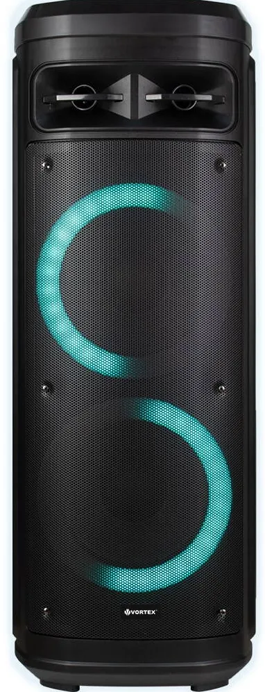 Vortex Boxa portabila VORTEX VO2621, 50W RMS, BLUETOOTH, RADIO FM, NEGRU