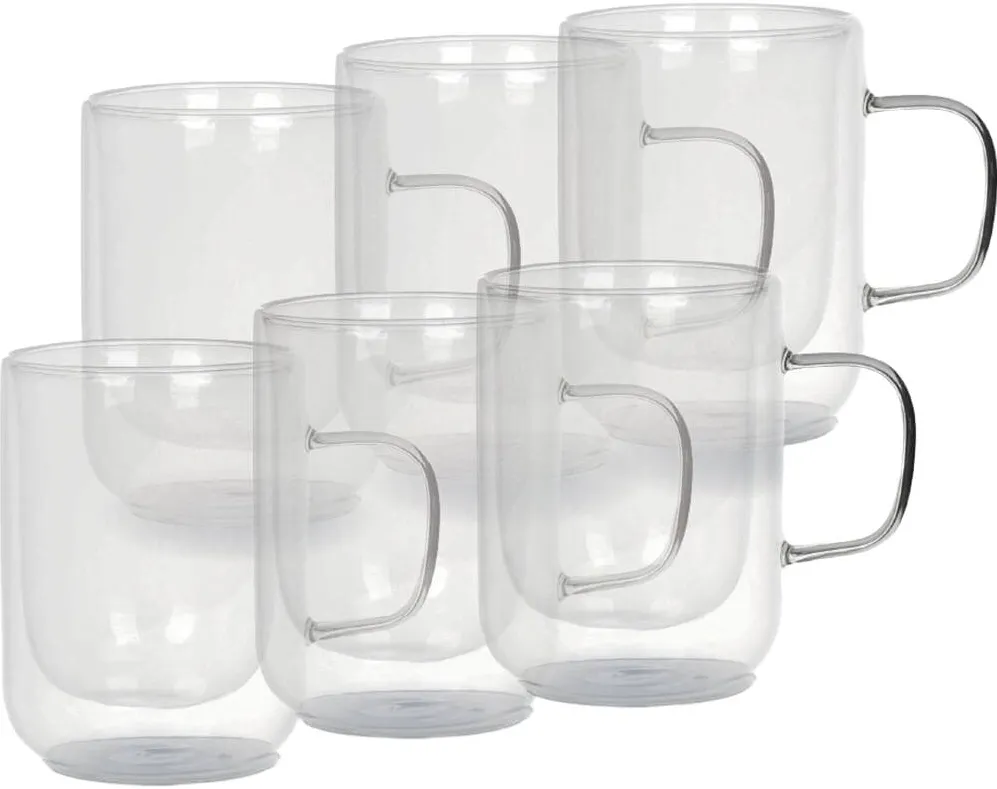 MYRIA Set cani MYRIA MC4067, 6 piese, 380ML, transparent