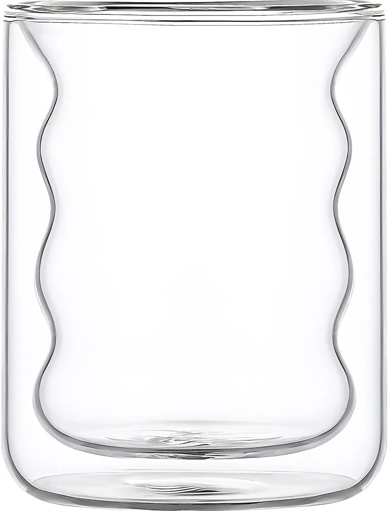 MYRIA Set pahare perete dublu MYRIA MY4898, 4 piese, 200 ml, sticla