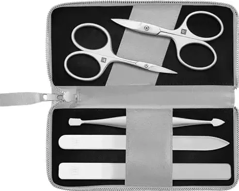 ZWILLING Manicure & Pedicure Set 5-Pc with Nail Scissor, Vegan