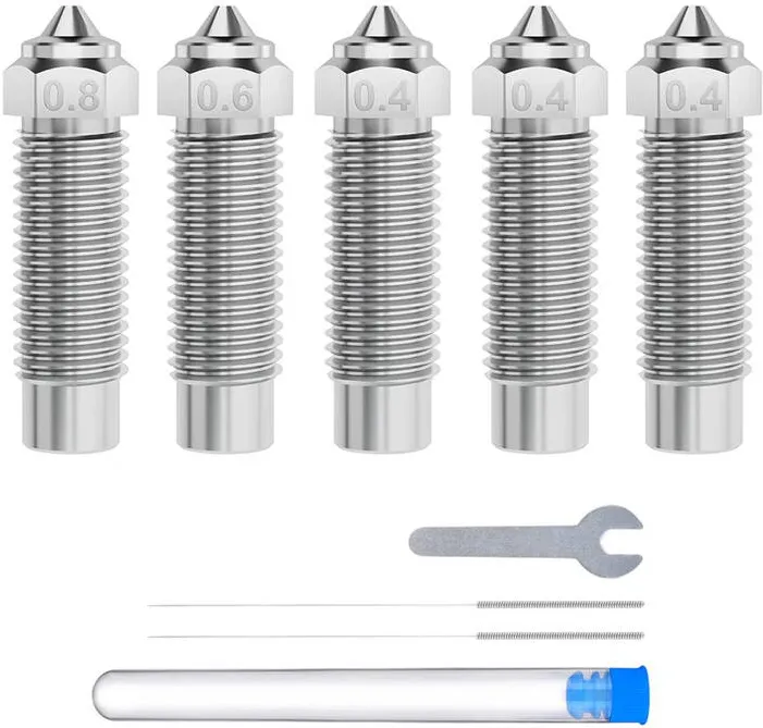 Elegoo Neptune 4 Plus/4 Max Multi-size hardened steel noz