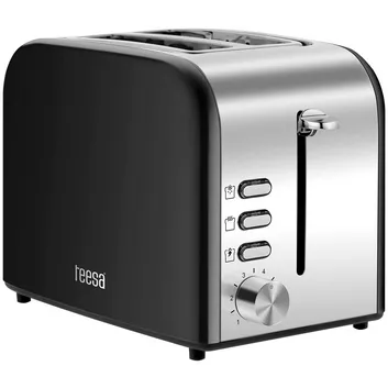 teesa Prajitor de paine TSA3300 850W Negru / Argintiu