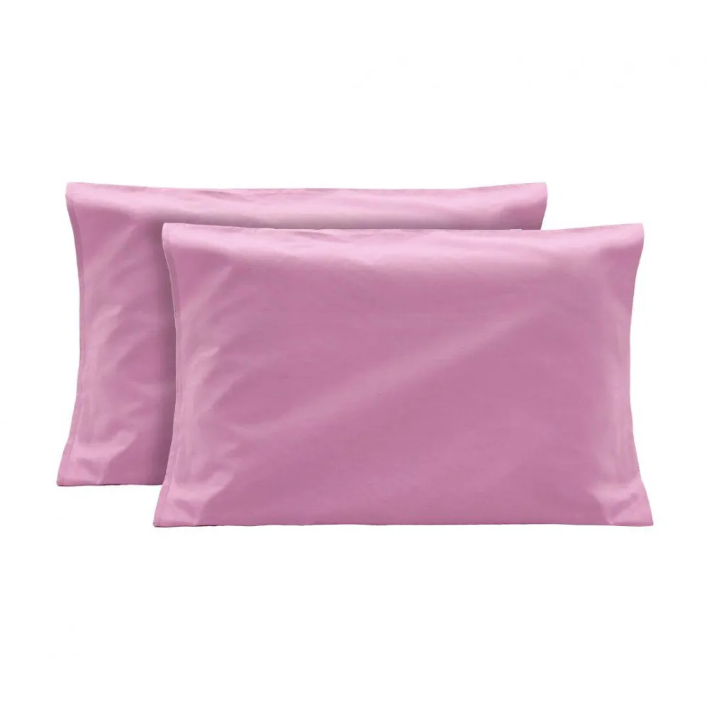 HEINNER Set de 2 fete de perna din 100% Bumbac  50X70 cm Roz