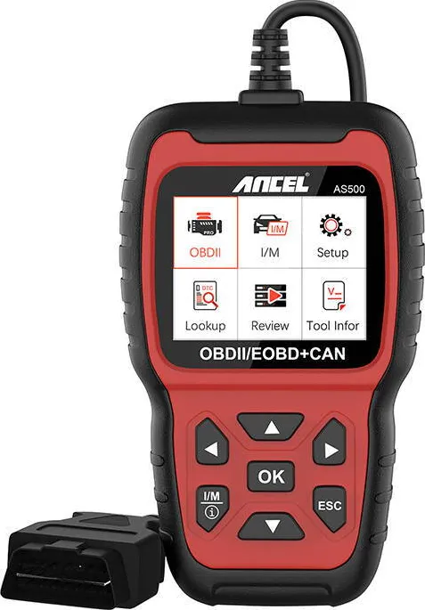 Ancel Scaner de diagnosticare OBD2 AS500/AC105