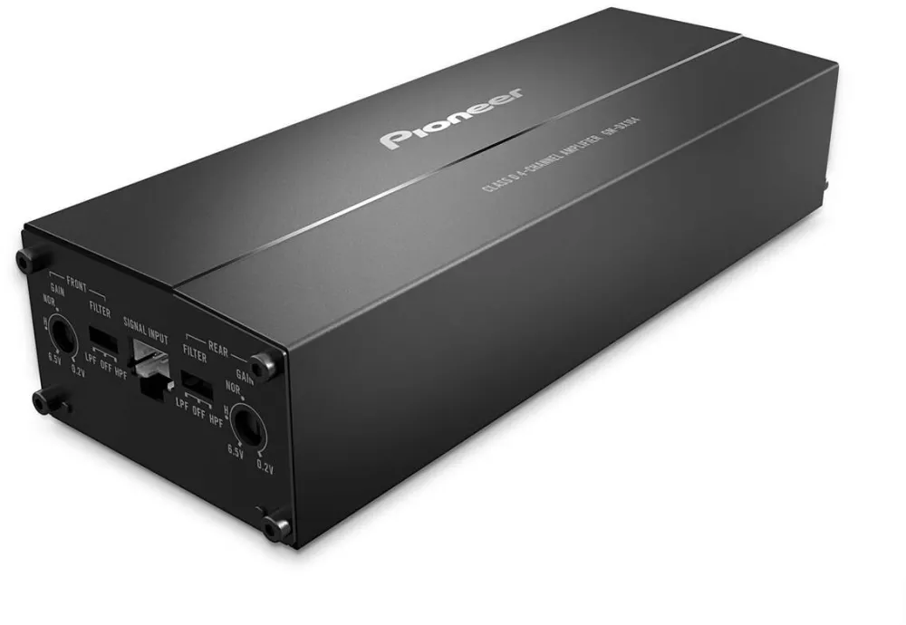 Pioneer Amplificator Pioneer GM-DX104 4 canale, 400W, compact, dimensiuni 8, 66x6, 81x2, 64cm
