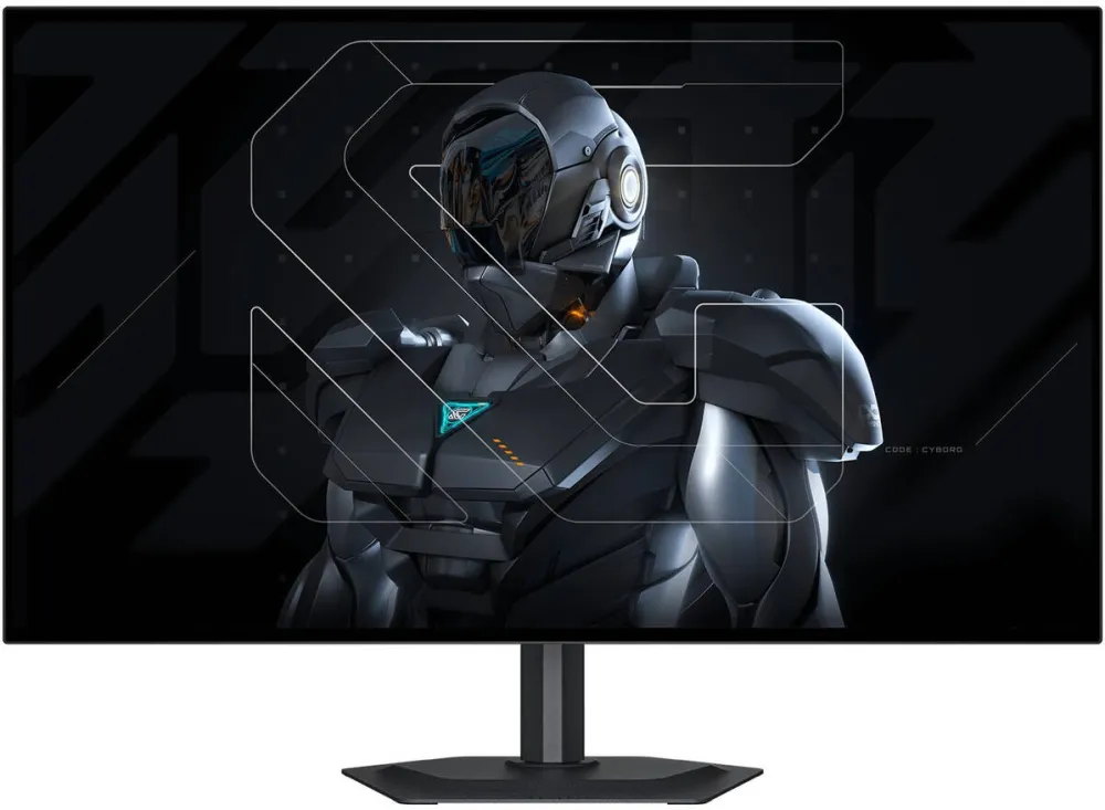 Monitor GIGABYTE Monitor Gaming OLED Gigabyte MO27Q28G 27", QHD (2560x1440), 280Hz, 0.03ms, NVIDIA G-Sync Compatible, VESA DisplayHDR True Black 500, AI OLED Care, KVM, Boxe 2x 5W, USB Type-C 18W, Hub USB, 2x HDMI, DisplayPort, Pivot, VESA, negru