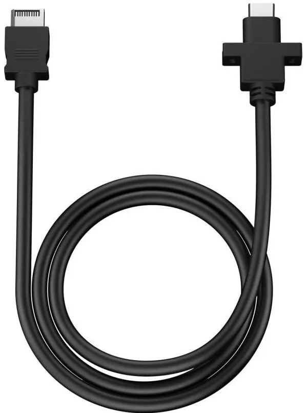 Fractal Design Cablu Fractal Design USB-C 10Gbps Model D, Negru, accesoriu upgrade carcasa