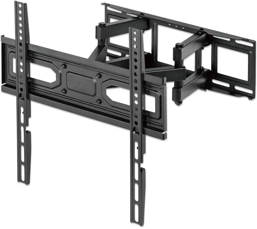 Suport TV / Monitor MANHATTAN Suport TV de perete, reglabil, 32-70 inch, brat dublu, extensibil, Full-Motion, Negru, Manhattan, ICA-PLB 344SM2