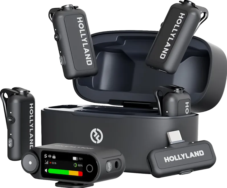 Microfon HOLLYLAND Hollyland LARK MAX 2 Combo 4-Person Version with Camera RX + USB-C RX