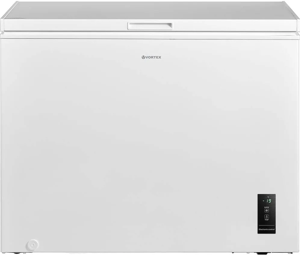 Vortex Lada frigorifica VCF25SWH03M, 249 L, H 85 CM, CLASA E, ALB