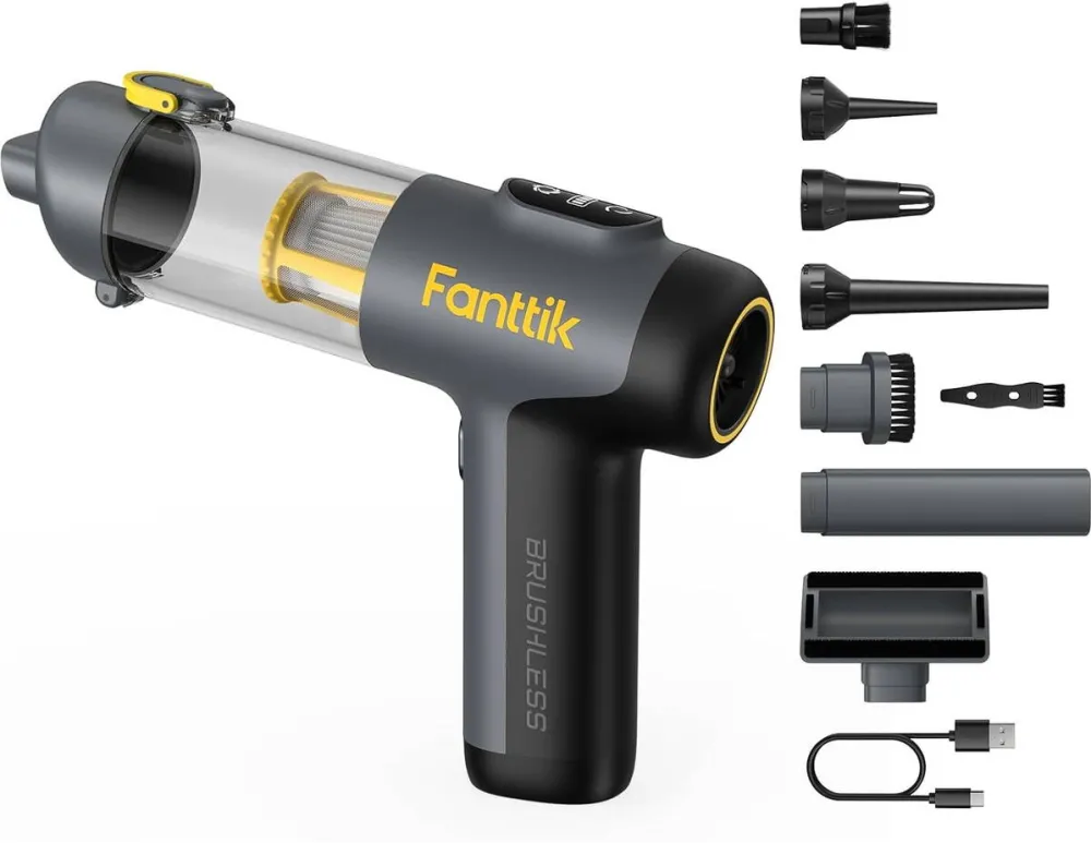 Aspirator auto portabil fără fir Fanttik Slim V9 Mix