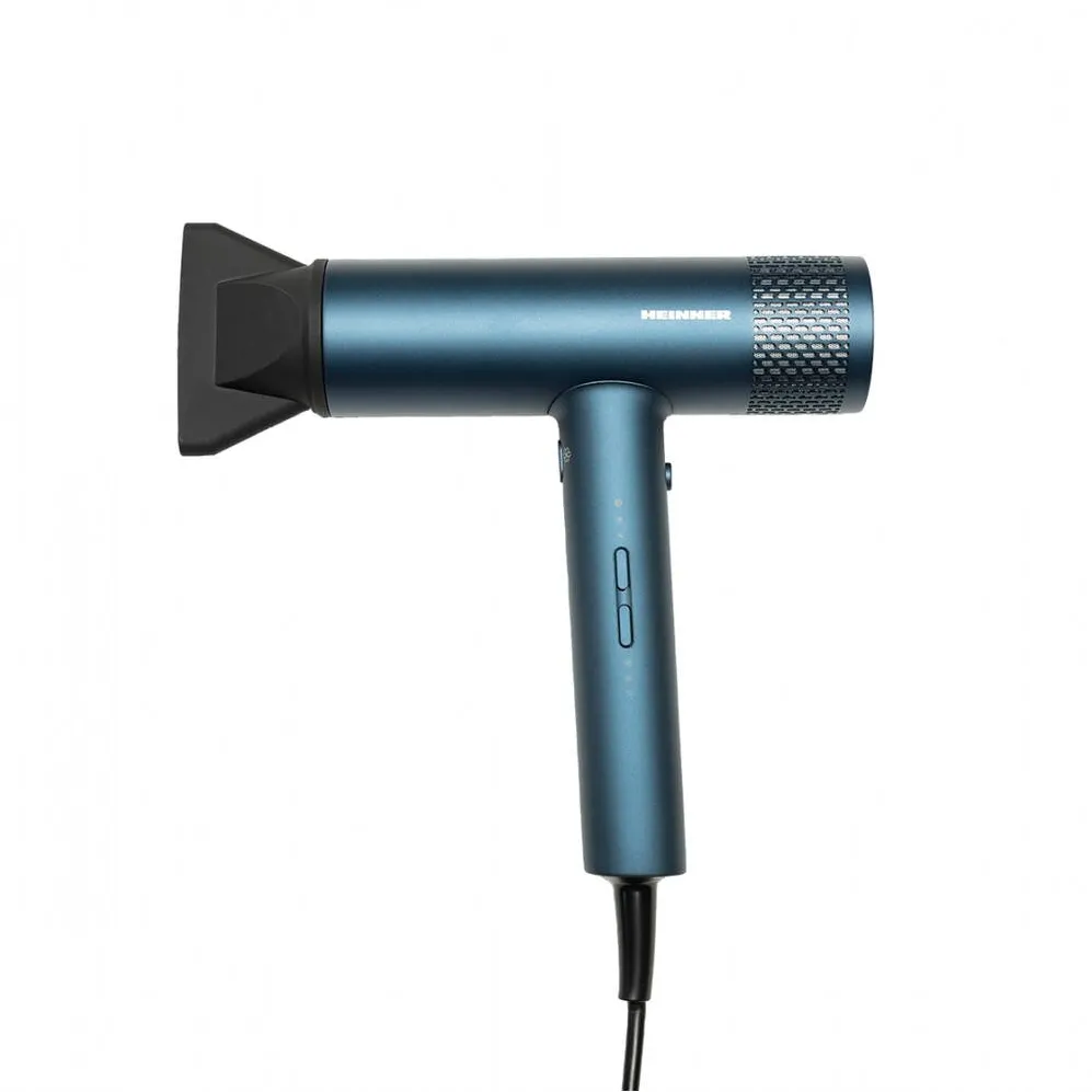 HEINNER Uscator de par profesional HEINNER HHD-Y18BLDC-BL, 1800 W, 3 trepte putere, 3 setari temperatura, Ionizare Albastru