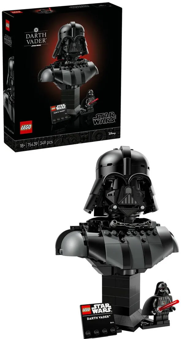 LEGO® Star Wars - Bustul lui Darth Vader™ 75439, 349 piese