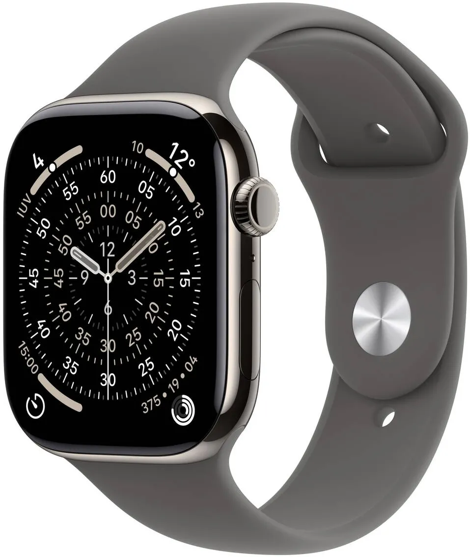Smartwatch Apple MFCX4MP/A, Series 11, 64 GB, rezistent la apa 50 m, gri, M/L
