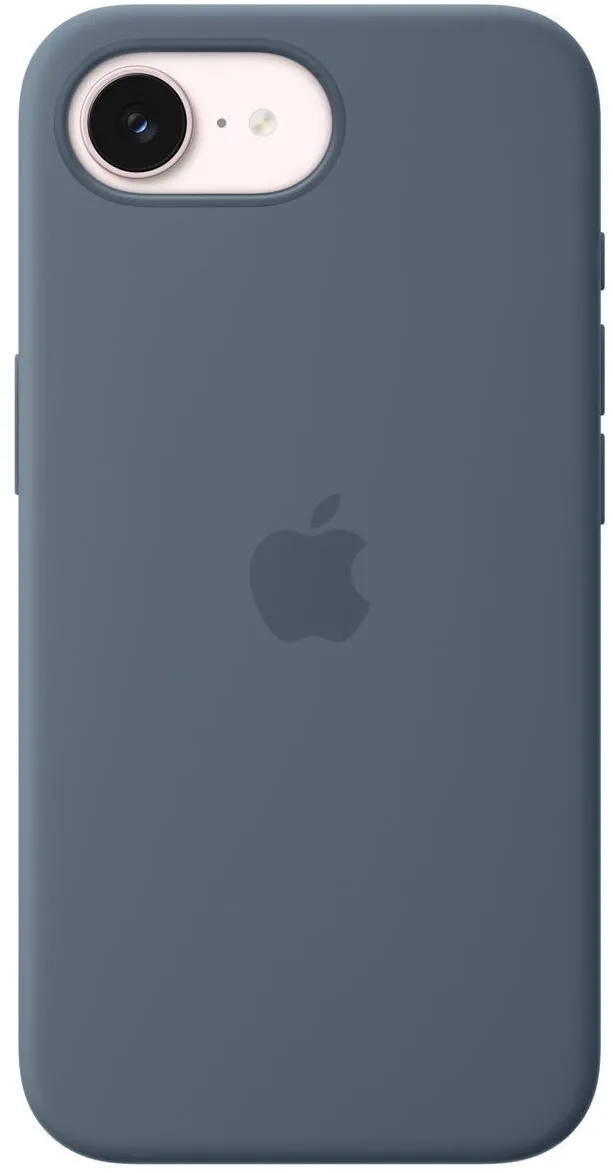 Apple Husa de protectie Apple Silicone Case with MagSafe pentru iPhone 17e, Anchor Blue