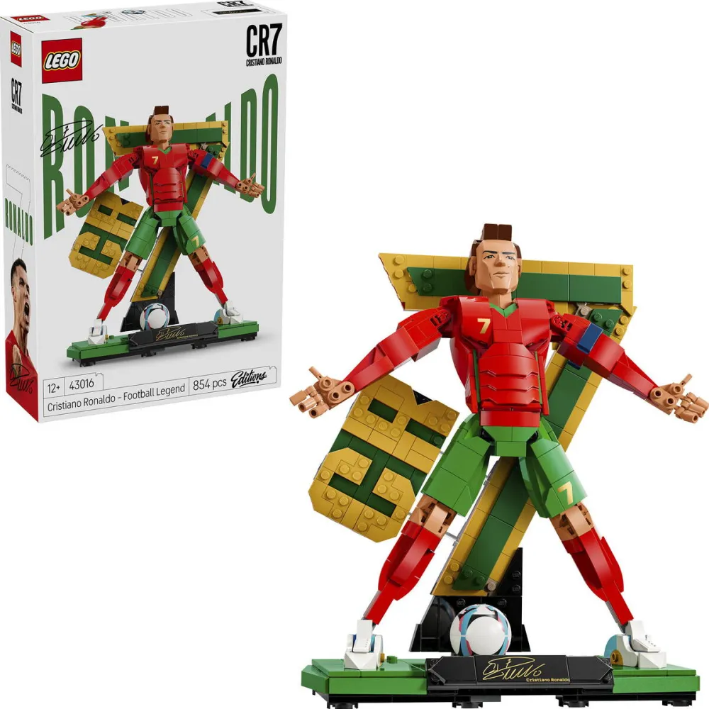LEGO 43016 Editions Cristiano Ronaldo - Football Legend