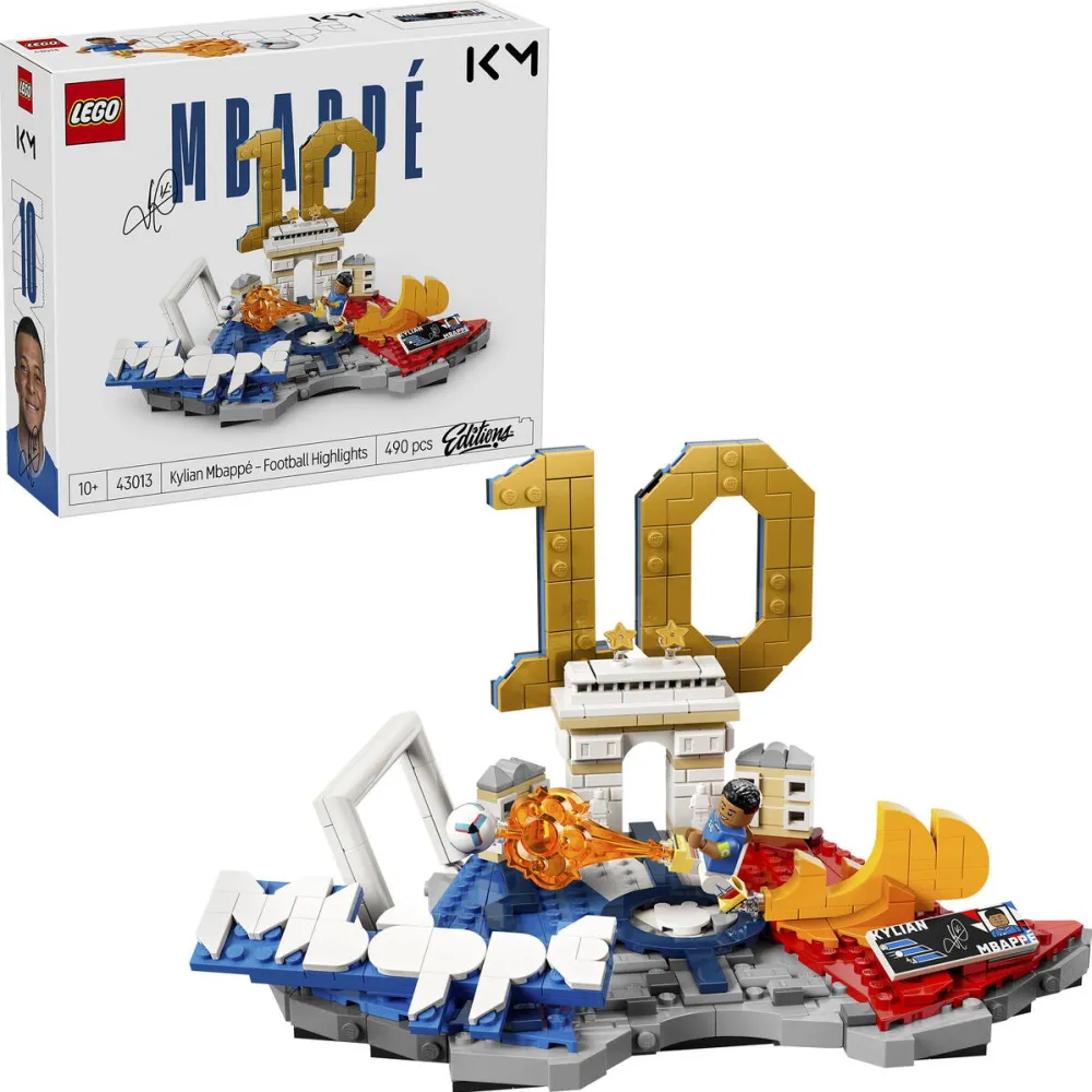 LEGO 43013 Editions Kylian Mbappé - Football Highlights