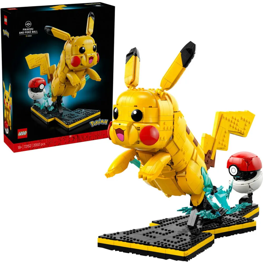 LEGO 72152 Pokémon Pikachu and Poké Ball