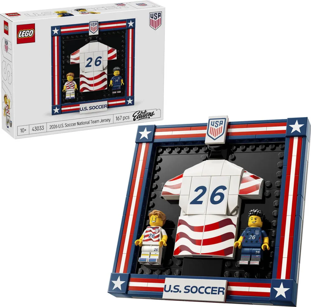 LEGO 43033 Editions 2026 US National Soccer Team Jersey