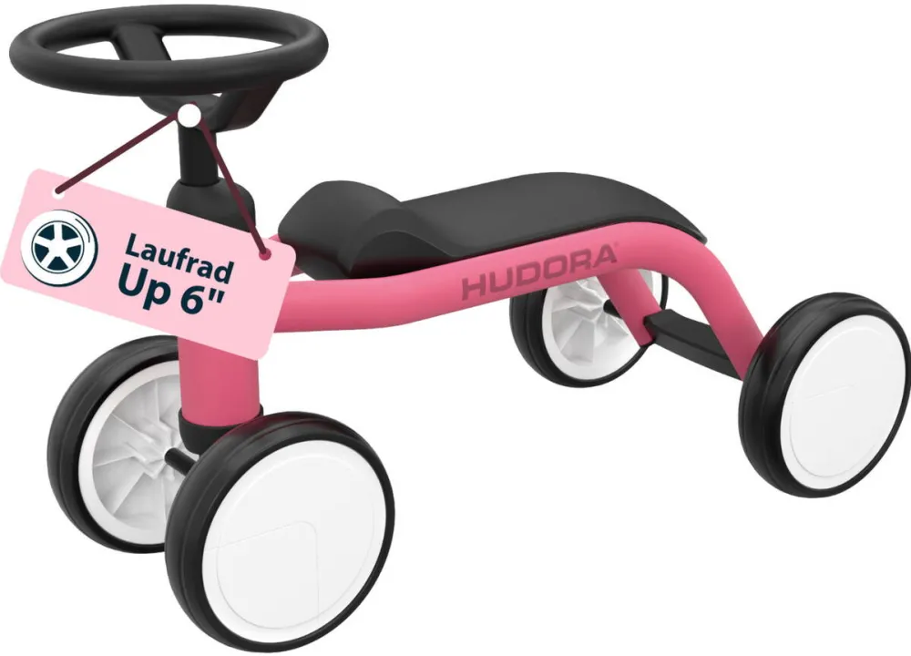 HUDORA HUDORA balance bike Up 6" pink