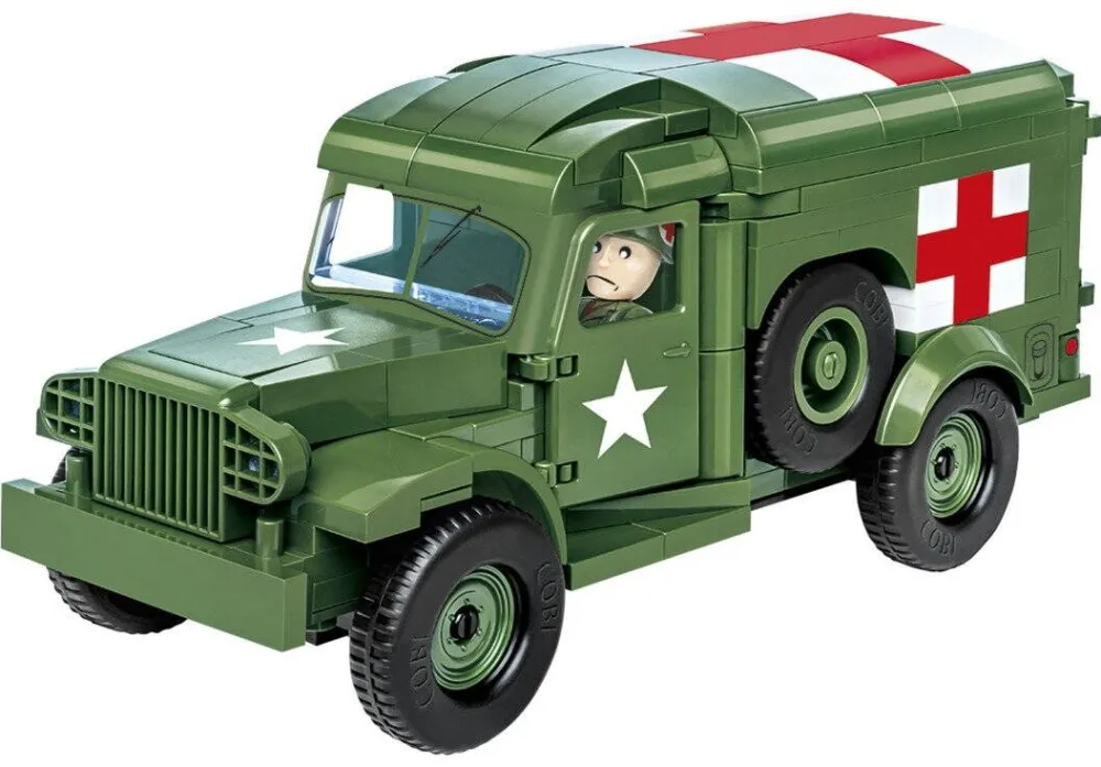 Masina Cobi Dodge WC-54 Ambulance, construction toy