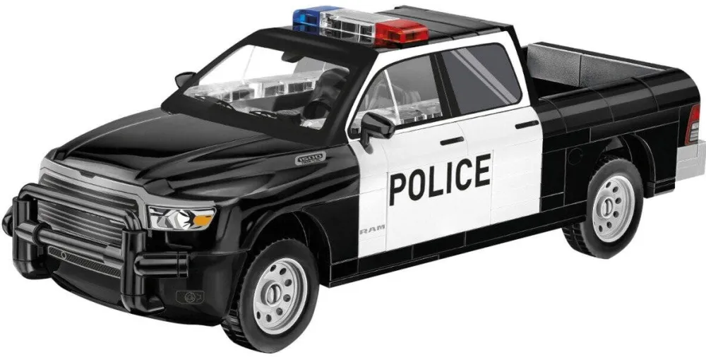 Masina Cobi RAM 1500 Police, construction toy