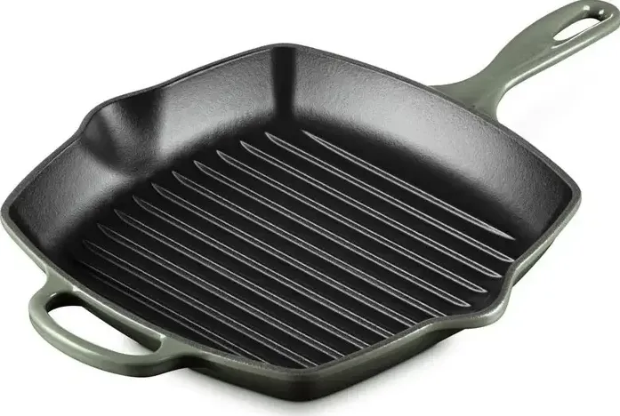 Le Creuset Grillpfanne Gusseisen Quad. Thyme 26 cm