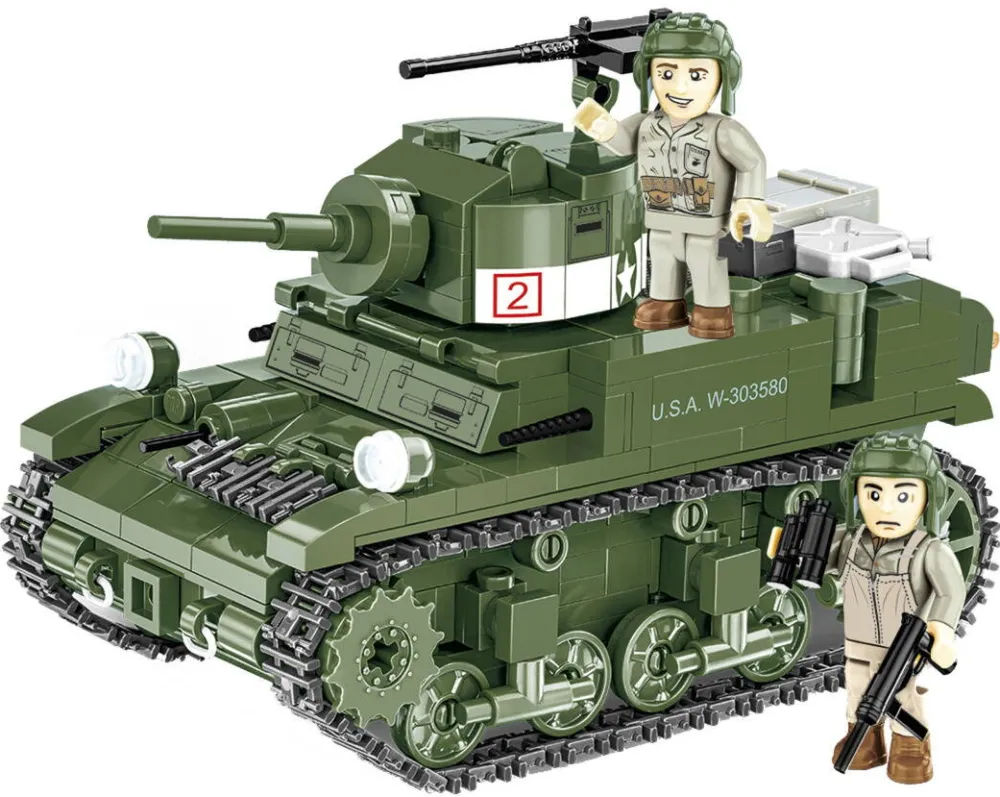 Cobi M3 Stuart, construction toy scale 1:35