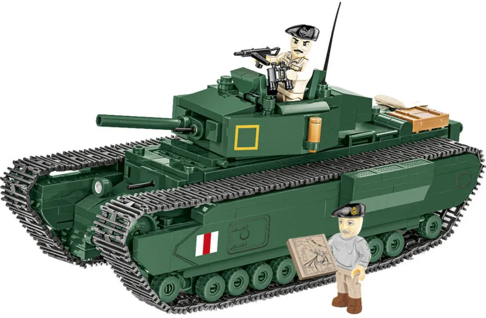 Cobi Mark IV Churchill, construction toy scale 1:35