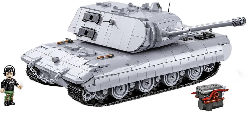 Cobi Panzerkampfwagen E-100, construction toy scale 1:28