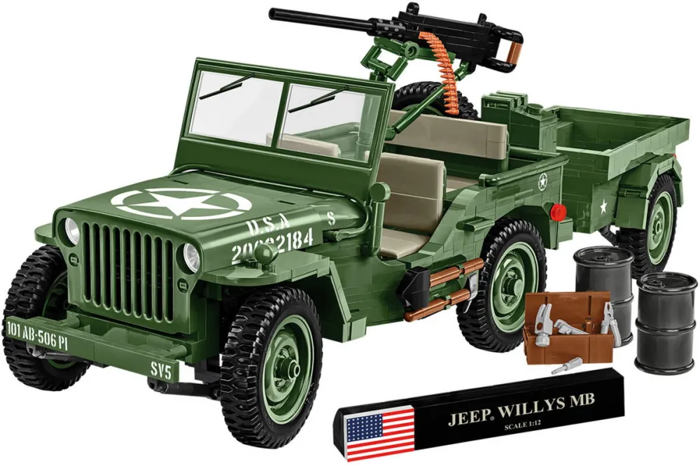 Cobi Willys MB & Trailer Executive Edition