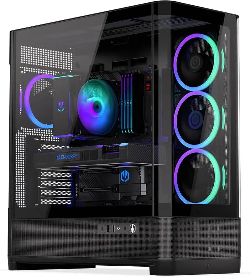 Carcasa PC Endorfy Aquarius 8000 Corona (Negru, panoramic glass)