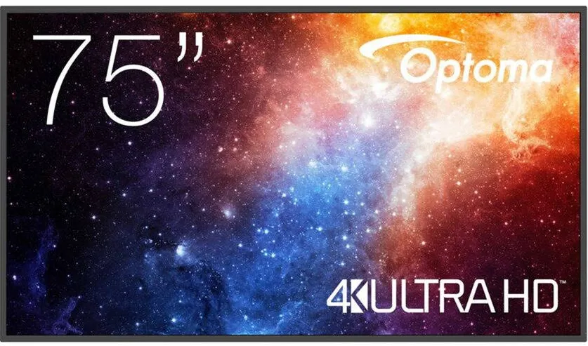 OPTOMA N3751K, Public Display black, UltraHD/4K, HDMI, MediaPlayer