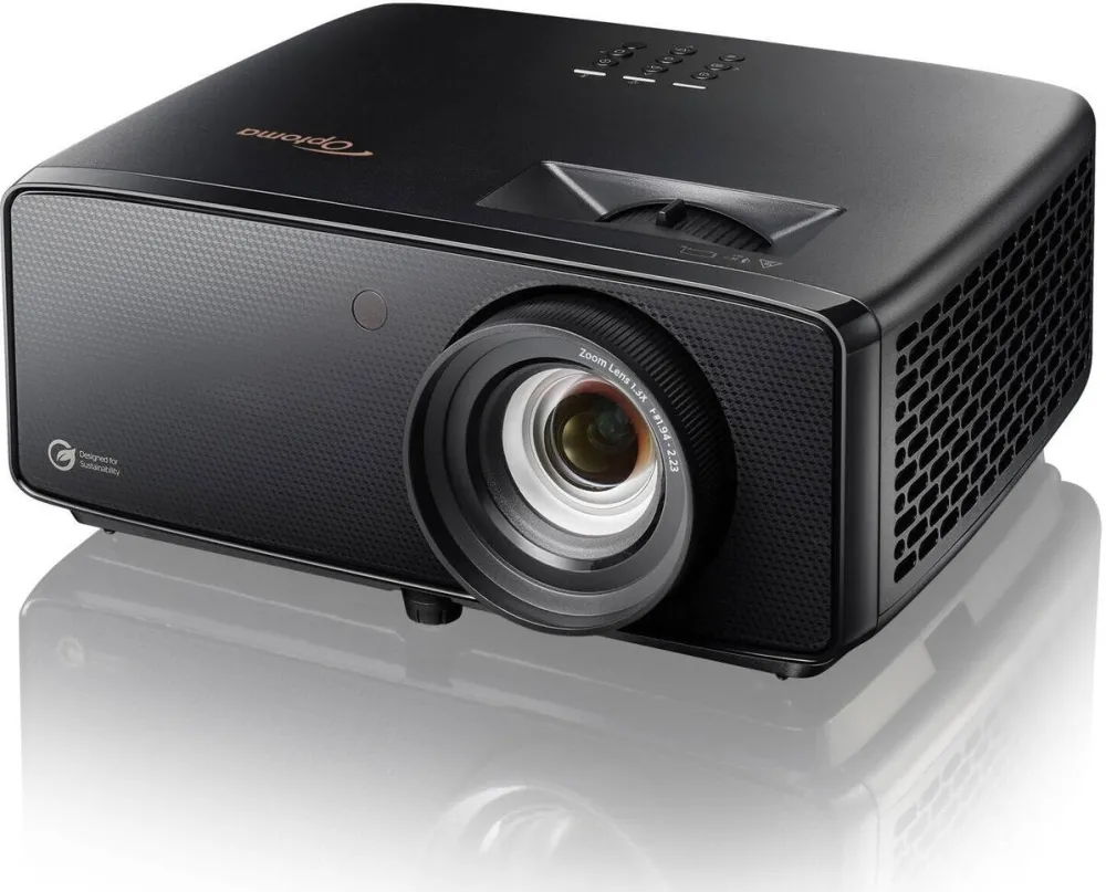 Videoproiector OPTOMA UZ38x (black, UltraHD/4K, HDMI, speakers)