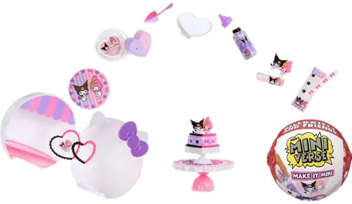 Jucarie creativa Mga Entertainment MGA's Miniverse - Make It Mini Hello Kitty and Friends Series 2 Mini Collectables (assorted items)