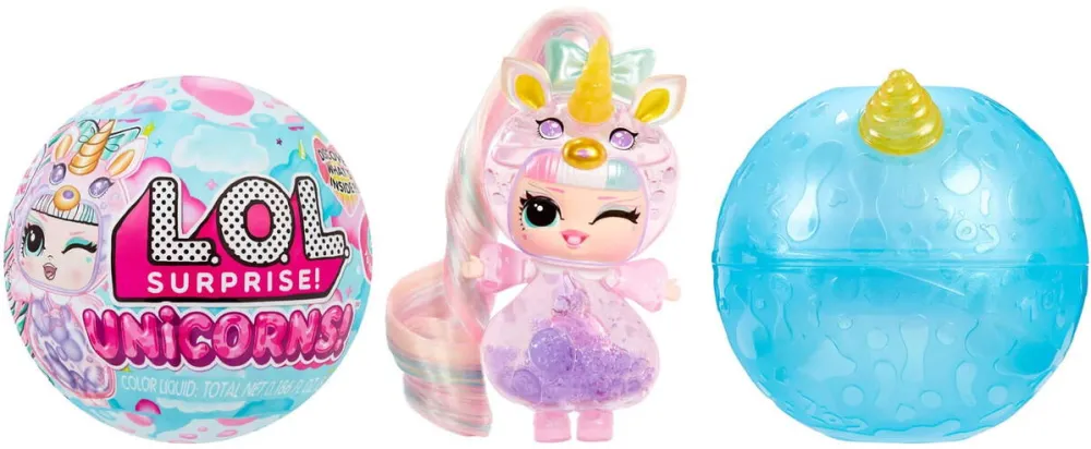 Mga MGA Entertainment L.O.L. Surprise Unicorn Tots Make-Your-Own Unicorn Doll (assorted item, one figure)