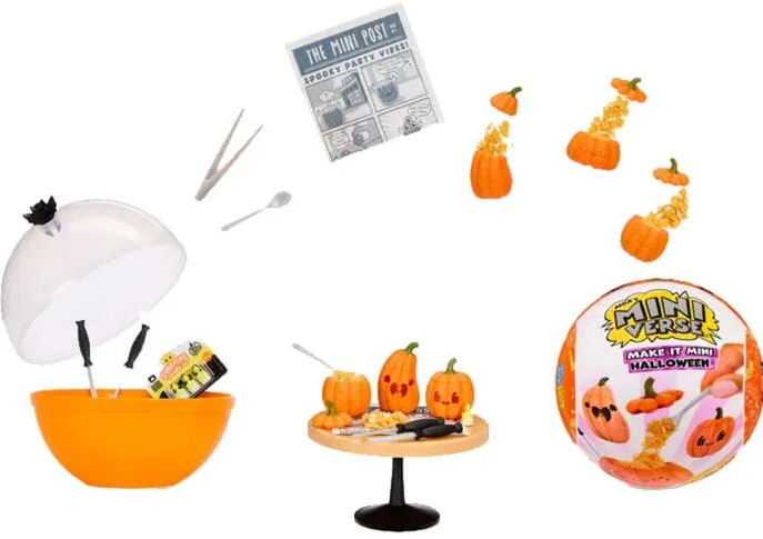 Jucarie creativa Mga Entertainment MGA's Miniverse - Make It Mini Halloween 2025 Beetlejuice Mini Collectibles (assorted items)