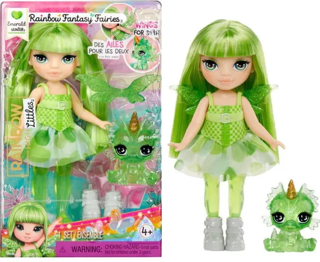 Mga MGA Entertainment Rainbow High Littles Fantasy Fairies - Emerald