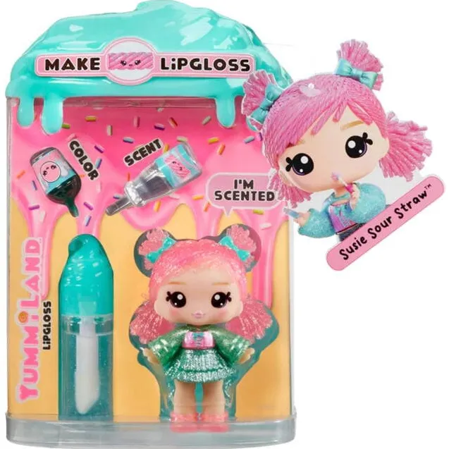 Mga MGA Entertainment Yummiland Lip Gloss Doll Series 2 - Susie Sour Straw