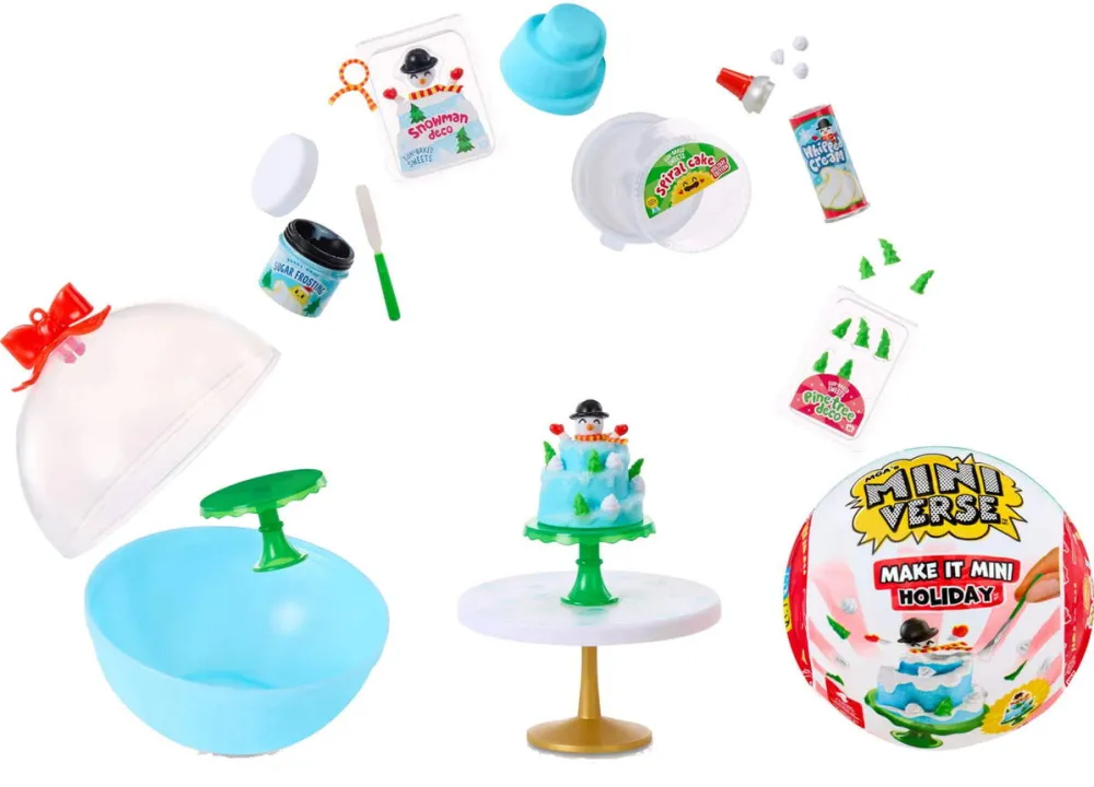 Jucarie creativa Mga Entertainment MGA's Miniverse - Make It Mini Holiday Theme (assorted items)
