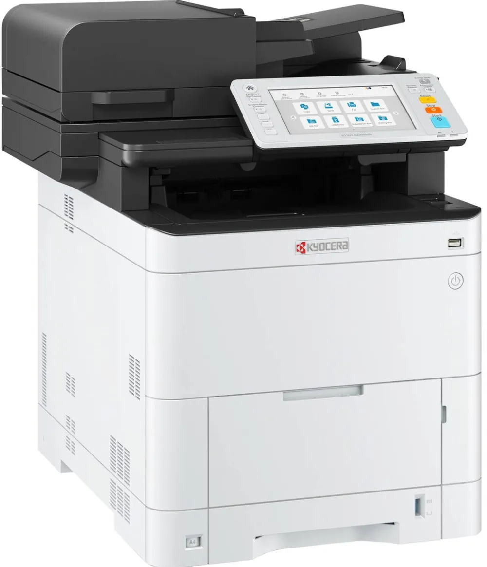 Imprimanta multifunctionala KYOCERA ECOSYS MA4000cifx (gray/black, USB, LAN, scan, copy, fax, HyPAS, duplex (print), duplex (scan))