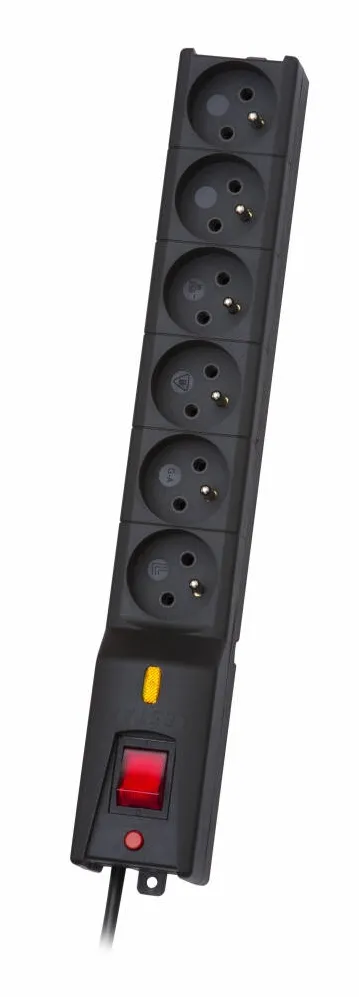 Lestar Priza/Prelungitor 1966004697 Black 6 AC outlet(s) 230 V 5 m