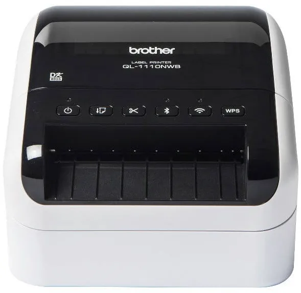 Imprimanta termica Brother QL-1110NWBc, Termica, Monocrom, Banda 103.6 mm, Retea, Wi-Fi, Bluetooth