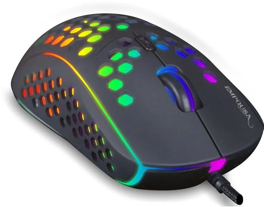 Mouse cian technology INCA Gaming IMG-346 6400 DPI, RGB, 6 Butoane, USB, SW