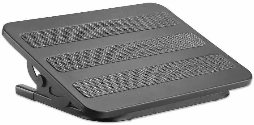 MANHATTAN Suport pentru picioare ergonomic 300x380mm suprafata cauciucata