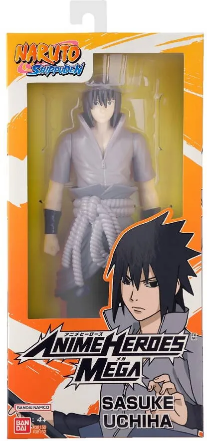 BanDai ANIME HEROES MEGA NARUTO - UCHIHA SASUKE