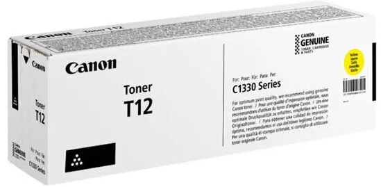 Toner imprimanta Canon Toner Canon T12Y Galben