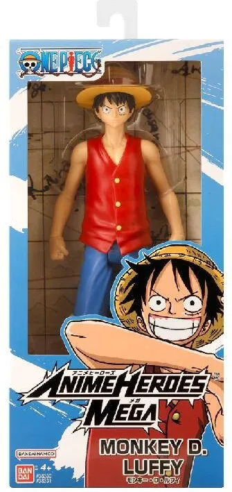BanDai ANIME HEROES ONE PIECE MEGA - MONKEY D. LUFFY