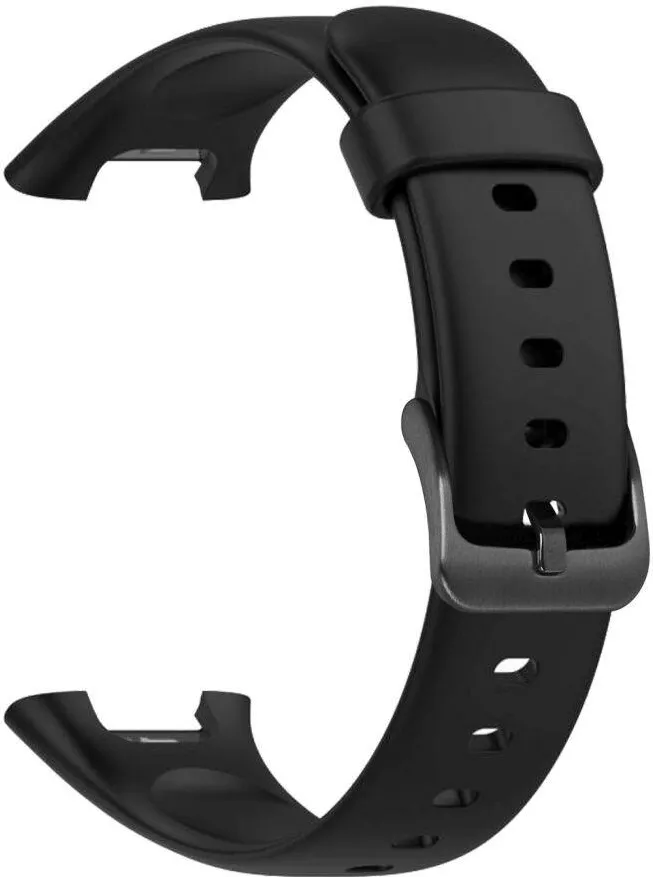 Fixed Silicone Strap for Xiaomi Mi Smart Band 7 Pro, Black