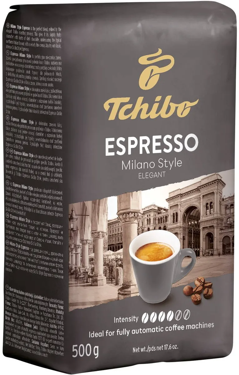 Tchibo Cafea boabe, Tchibo Espresso Milano RCB, 500 g